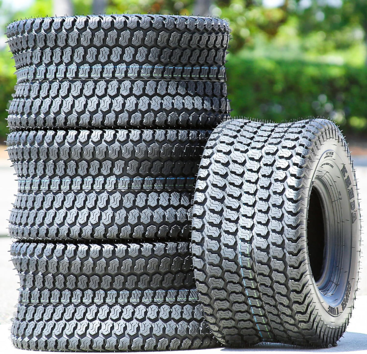 2 x Kenda K500 Super Turf 23X10.50-12 90A3 4 Ply Bias Tires