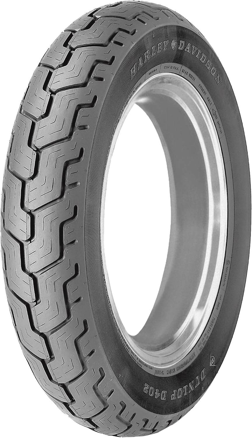 Dunlop Harley-Davidson D402 Rear Motorcycle Tire MT90B-16 (74H) Black Wall - Fits: Harley-Davidson CVO Dyna Wide Glide FXDWGSE 2001