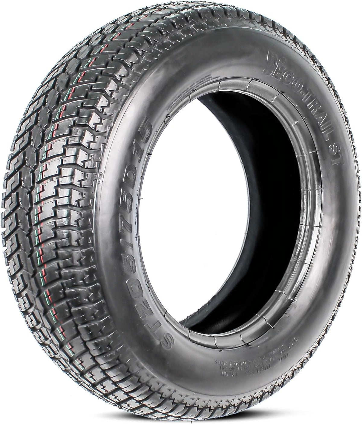 eCustomrim 2-Pack ST205/75D15 15 Inch DEEP TREAD Trailer Tire Load Range C