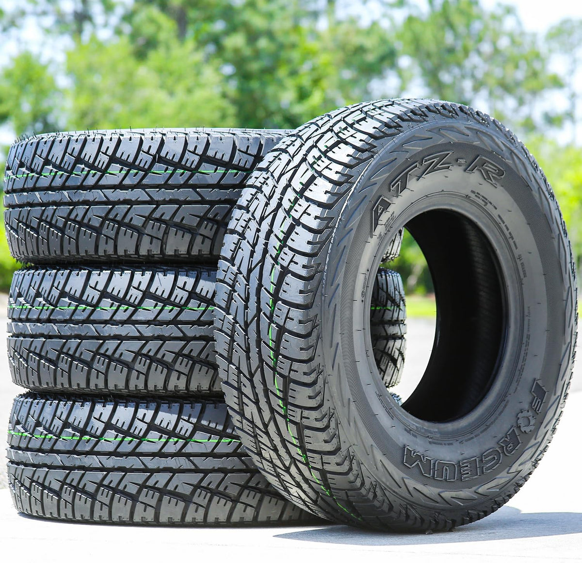 2 x Forceum ATZ-R LT31X10.50R15 All Terrain 109Q C (6 Ply) Tires