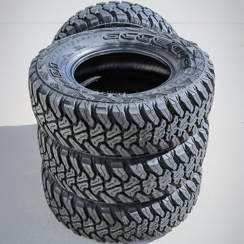 4 x Accelera M/T-01 LT235/75R15 104/101Q Mud Terrain C (6 Ply) Tires