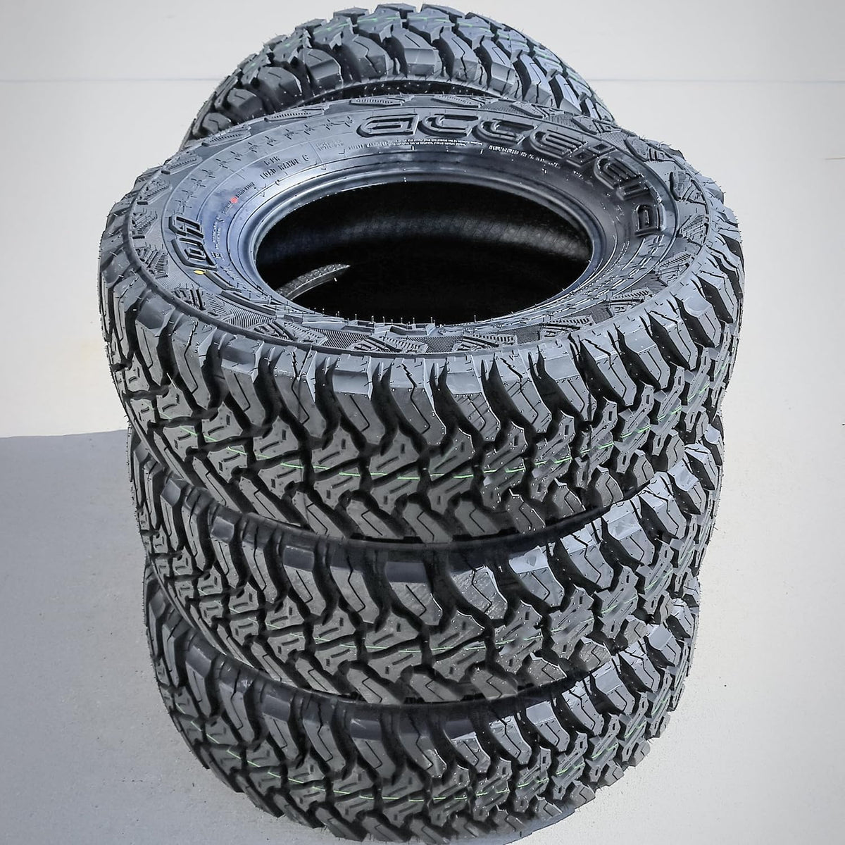 4 x Accelera M/T-01 LT235/75R15 104/101Q Mud Terrain C (6 Ply) Tires