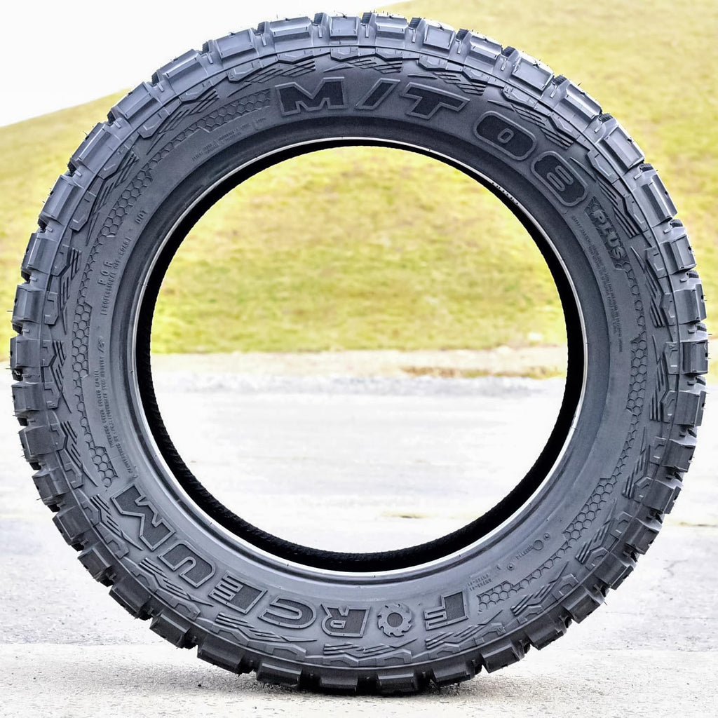 4 x Forceum M/T 08 Plus LT35X12.50R20 121Q Mud Terrain E (10 Ply) Tires