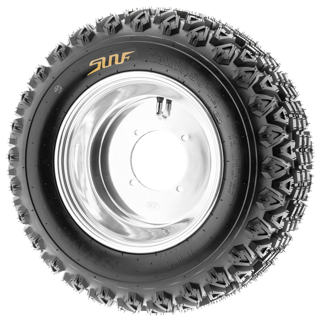 Set of 2 SunF G003 20x10-8 Riding Mower Tires, Turf Tires 20x10-8, Tractor Tires, Rim(s) NOT included