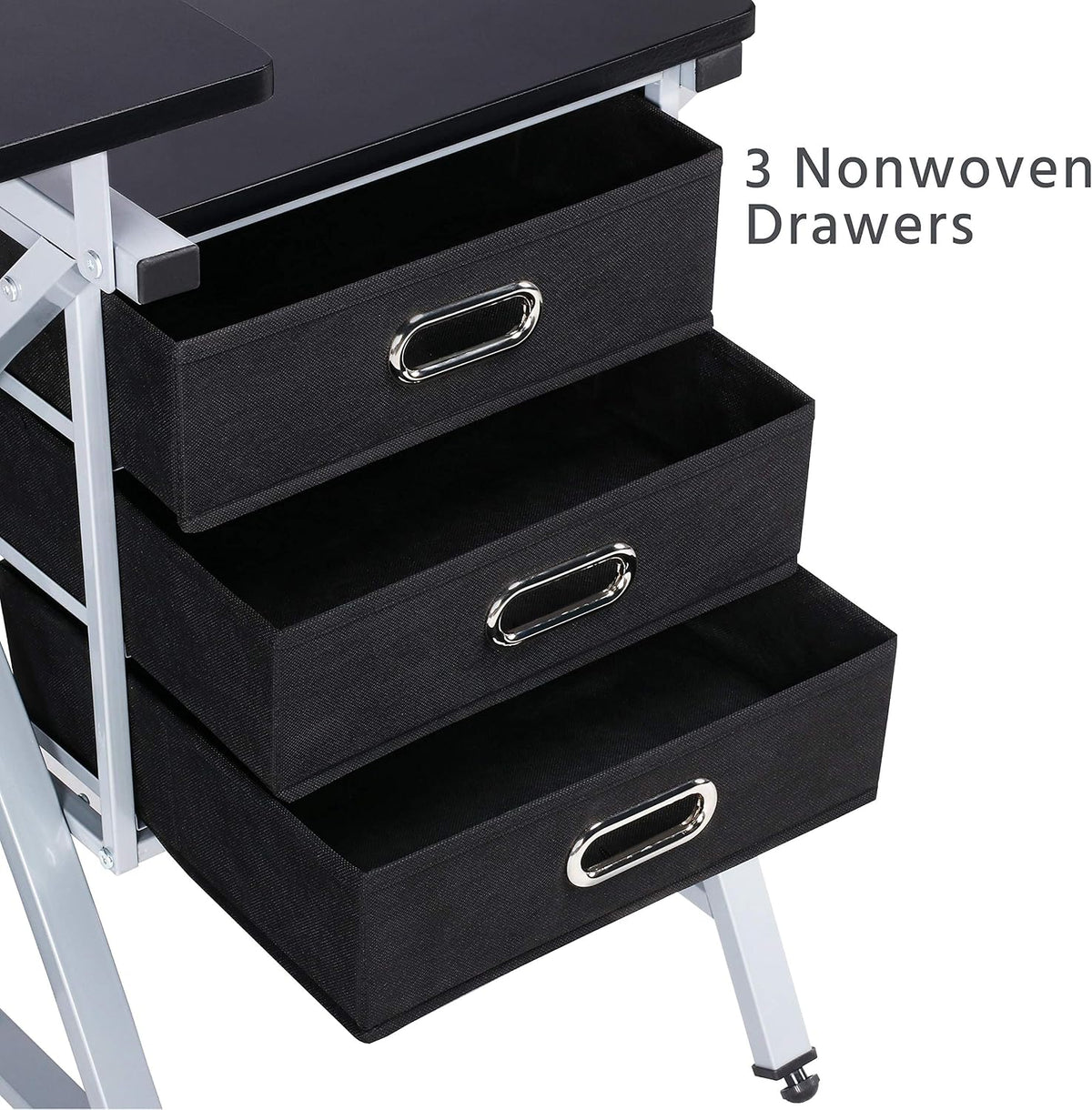 Yaheetech Drafting Table with Storage & Stool, Adjustable Art Drawing Desk